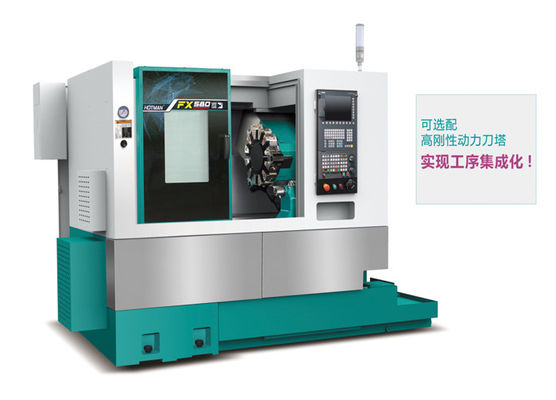 산업 정밀 CNC 턴 FX580 6000rpm 강철 재료 2 축